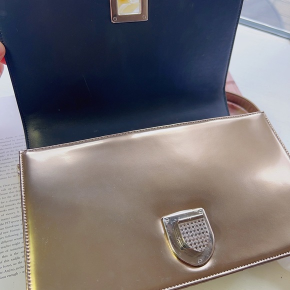 Dior Medium Cannage Diorama Bag Gold - Picture 4 of 4